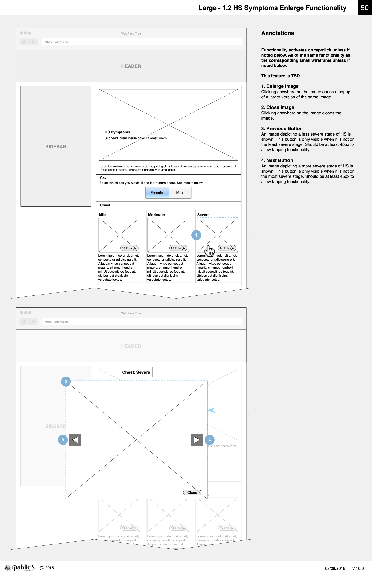 Desktop Wireframe